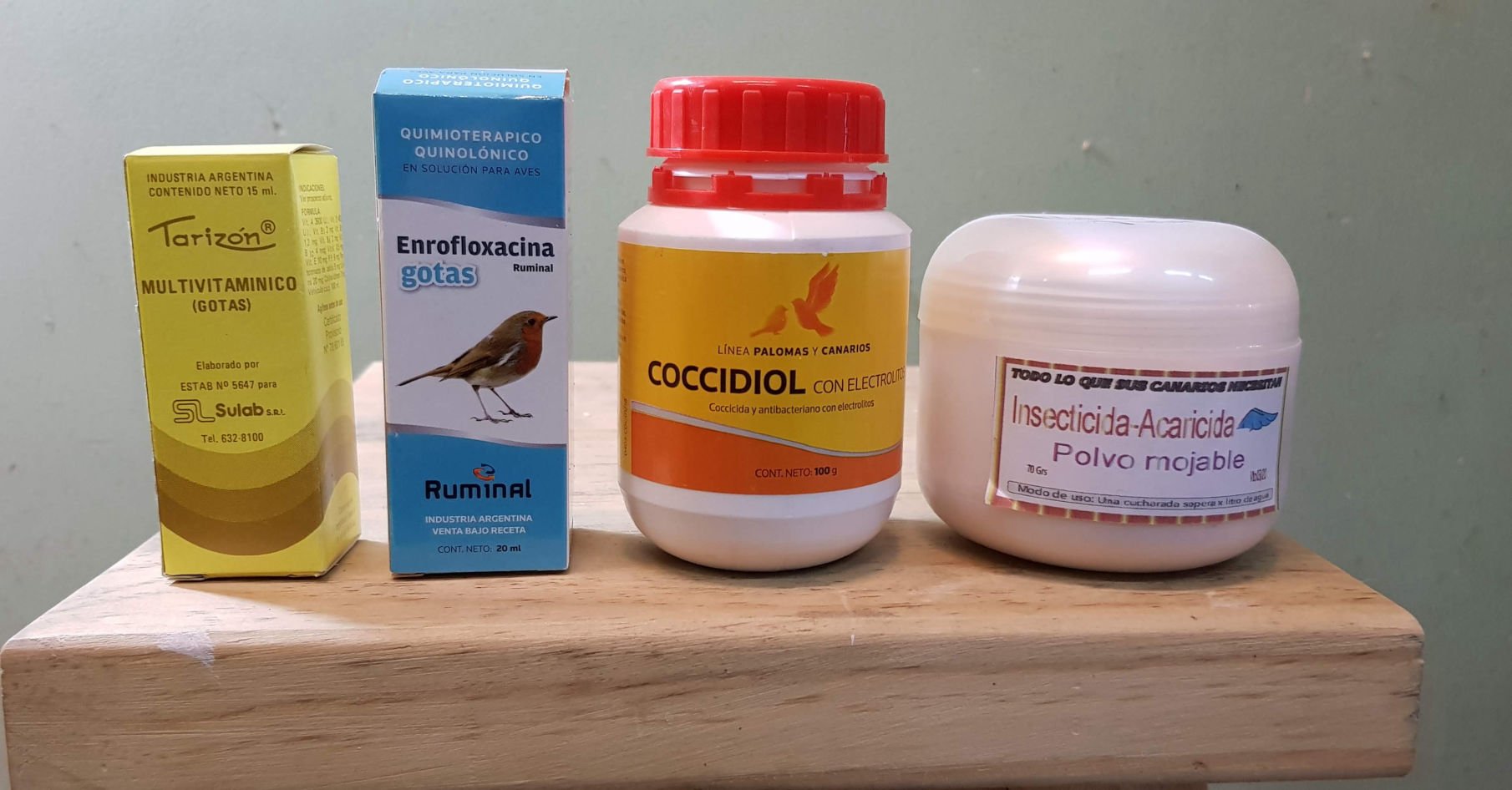 Productos tratamiento enfermedades aves
